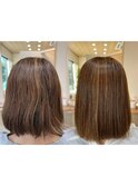 縮毛矯正before after