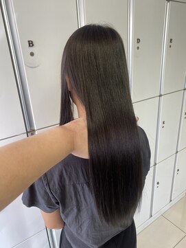 アイディー バイ ケンジ(id. by KENJE) バージン毛からオリーブグレージュ！