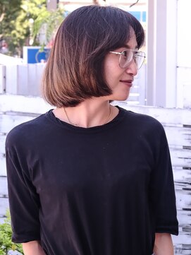 ビュートリアム 福岡(BEAUTRIUM) 乾かすだけで決まる重さを残したマッシュボブ