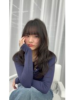 アマトウキョウスマートサロン(AMA TOKYO×Smart Salon) 韓国ヘア ハッシュカット レイヤーカット くびれヘア 顔周り