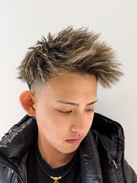 ルーシー 渋谷(LUCEY) ツイストジェットパイルツイストパーマメッシュパーマ