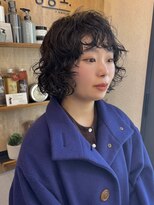 オッジバイケンジ(oggi by KENJE)&nbsp;ボブレイヤーパーマ/横浜パーマ/ボブパーマ/くせ毛風パーマ