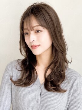 リヤン 表参道(lyann) 薄めバング小顔カット大人ガーリー似合わせカット#506g0128