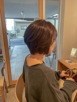 リント(lint) 首元が綺麗に見えるショートボブ*