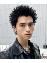 アストラ(ASTRA)&nbsp;MEN’S HAIR/波巻きツイストスパイラル/リバースセンターパート