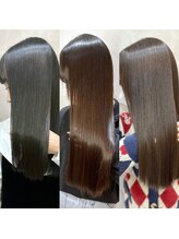 髪質改善カラーのこだわり１