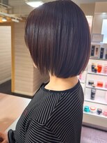 キャパジャストヘアー(CAPA just hair) ショートボブレイヤーボブ艶ベージュ
