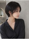 暗髪丸みショート[北千住/北千住駅]
