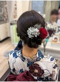 【北新地ヘアセット】浴衣ヘア