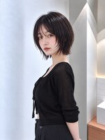 フォト 新宿三丁目(foto)&nbsp;髪質改善地毛風縮毛矯正くびれレイヤー切りっぱなしボブ