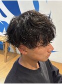 シャドウパーマ｜韓国風メンズヘア【川越】