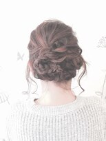 バレッタ(Barretta by neolive)&nbsp;《Barretta/////蒲田》☆編み込み☆ルーズアレンジ☆