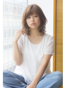 ラフ フロム ガーデン(Laf from GARDEN) 【Ramie寺尾拓巳】大人かわいい×グレージュエアウェーブ