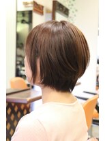 ミックスカール(Mixcurl) 小顔に見える！お手入れ簡単！ショートボブ！