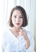 【VIRGO】３０代大人女性にオススメ。ナチュラルボブ