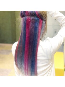 ヘアメイク ミチ 富田店(HAIRMAKE MICHI) 【MICHI 富田店 古作 蓮】ユニコーンcolor