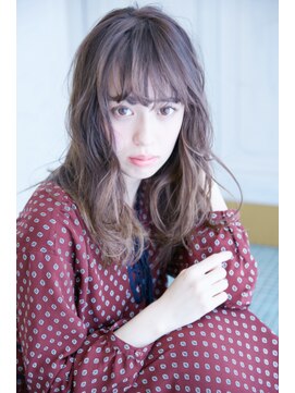 フィガロ ミーナ 東生駒店(FIGARO MINA) 【figaro】くせ毛風ナチュラルロング