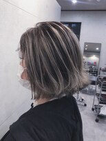 レーヴ(REVE) グレーベージュ ボブバレイヤージュ