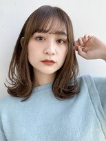 ガーデントウキョウ(GARDEN Tokyo) 【GARDEN荒井夏海】ふんわりレイヤーロブ×小顔シースルーバング