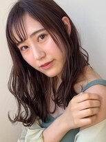 タイム(TIME)&nbsp;ダークブラウン×愛されセミロング