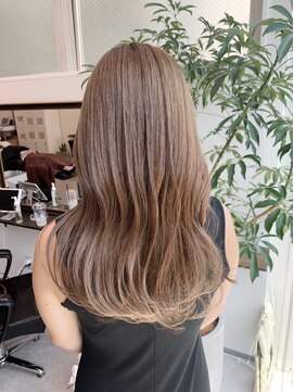 グーフィートーキョー 銀座(Goofy Tokyo) ☆イルミナカラーでオリーブベージュ☆/イルミナカラーサファリ/