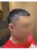 ビジネスショート×控えめフェード/大手町/理容室/丸の内