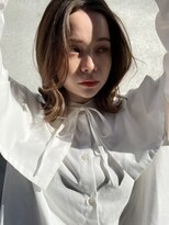 レオニード 表参道(LEONID)&nbsp;ショコラベージュ/くびれヘア/韓国ヘア/イルミナカラー