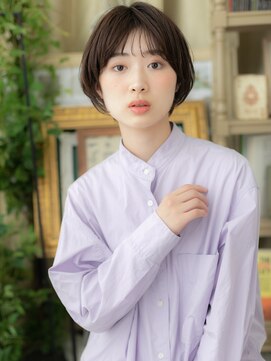 カバーヘア ブリス 北浦和(COVER HAIR bliss) ビターショコラハイライトマッシュボブTa3北浦和20代30代40代