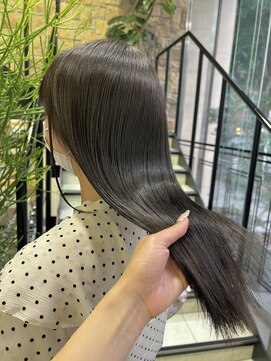 ゼスト 吉祥寺店(ZEST) 【籠倉由夏】ブリーチなしで作る、就活もOK！暗めのグレージュ