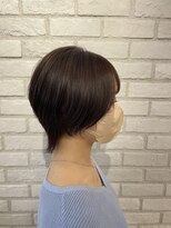 アッシュ 稲田堤店(Ash)&nbsp;ショートウルフ×ナチュラルブラウン