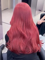 ペレ 栄店(PELE) レッドカラー/ヘルシースタイル/ふんわりカール/栄/名駅