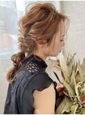 結婚式 二次会 ラフなヘアアレンジ FINO谷澤亮