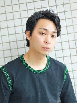エヌドットバーバー ヒロオ(N.BARBER HIROO) 濡れ髪　オールバック　【メンズ/韓国/理容室】