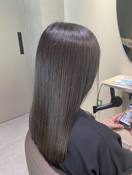 アネ(annee) 透明感グレージュ★METEOトリートメント×marbb【髪質改善】