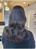 博多/韓国ヘア/暗めカラーグレー/チョコレートカラー/ブラウン