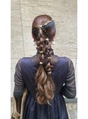 ロングヘアセット