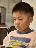夏髪スパイキージェットショート【キッズカット/メンズヘア】