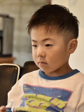 リム メンズヘア(LIM men's hair) 夏髪スパイキージェットショート【キッズカット/メンズヘア】