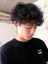 ライラ(Lyla)&nbsp;guest hair 波巻きプードルマッシュ　下北沢　メンズパーマ