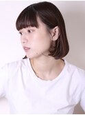デザインカラーレイヤーカットウェットヘアオリーブベージュ0806
