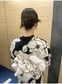 ねじねじカチモリヘアアレンジ