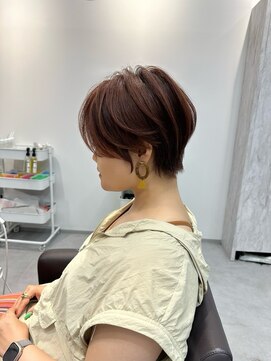 ネイロ 北千住(NeiRo) 大人ショートボブ丸みショートカットマッシュショート前髪あり