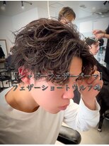 レジット メンズ ヘアサロン(LEGIT MEN's HAIR SALON) シャドーフェザーパーマ