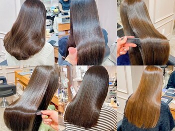 アパカバール 鳳店(Apa kabar)の写真/【平日限定割引あり】ノンダメージサロン最先端の美髪ケア。髪質改善縮毛矯正で艶やかな柔らかさのある髪へ