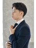 『大切な日の前はお任せください』　メンズヘアセット￥3,300