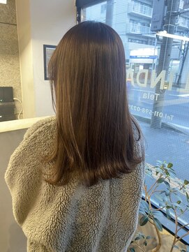 リンダテーラ(Linda tela) 【札幌白石】グレーブラウン/Aujua/オージュア/トリートメント