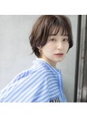 大人女性◎動きのあるショートボブ　荻原圭介