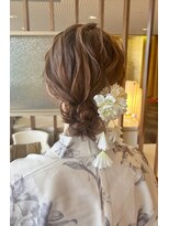 サリーワンフォーワン(Sally 141)&nbsp;綺麗目浴衣アップスタイル