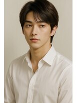 サードバイローラン(THiRD by ROULAND)&nbsp;刈り上げセンターパートサーフカールフェザーパーマ