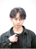 横浜駅/学割U24/メンズサロン/フェザーパーマ/シャドウパーマ